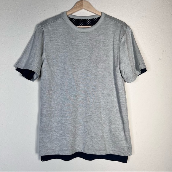 NWOT Mens Champion Reversible Mesh Tee Navy - Picture 7 of 10